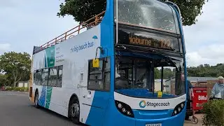 *ON LOAN* 19658 WA60 FHP Stagecoach Local (The Big Beach Bus) ADL Enviro400 open top Hobourne to PGN