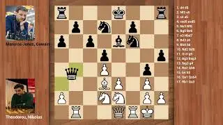 Theodorou vs Maroroa Jones - Round 2 - 2025 London Chess Classic