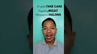 TAKE CARE in Tagalog and Hiligaynon #ilonggo  #hiligaynon #filipino #tagalog #ilonggo