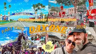 FLORIDA VLOG Day ONE pt 2 | MAGIC KINGDOM CHRISTMAS SHOPPING AT WALT DISNEY WORLD NEW VLOG.