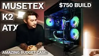 The Best Budget ATX PC Case under $90 - Musetex K2. Includes 6 rgb fans!