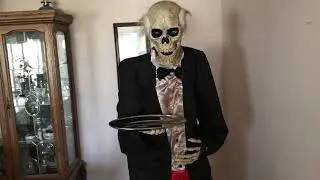 Magic Power- animatied 7ft Skeleton Butler (2019)