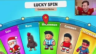 Saanko parhaan skinin VIHDOIN Onnenpyörästä? (Stumble GUys)