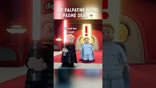 So Palpatine Needs Padm&eacute; Dead 💀 | CSG #Shorts | Audio by @cosmonautvarietyhour | #LEGO #StarWars