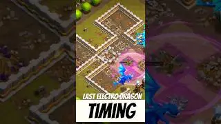 Electro dragons vs giant defence | clash of clans | coc