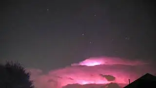 🛸UAP (UFO) Flies into lightning storm! + SUPER FAST UAP - NW Arkansas 7/17/2022 11:13 pm NV Footage