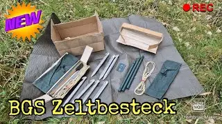 Unboxing-Zuschauerpaket: 🏕📦Seltenes BGS-Zeltbesteck &ndash; fast vergessenes Ausr&uuml;stungsst&uuml;ck! 🏕 Zeltbahn