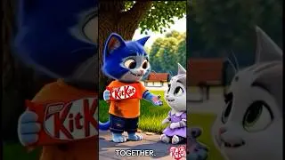 Доставка KitKat! 🍫&hearts;️ #шорты #кот #тренды