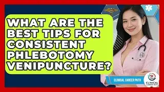 What Are The Best Tips For Consistent Phlebotomy Venipuncture? - Clinical Career Path