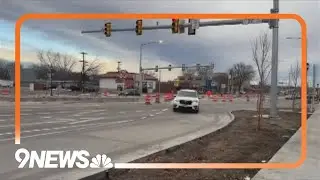 New continuous flow intersection opens in Wheat Ridge