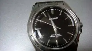SEIKO KINETIC Auto Relay　Remove Acution