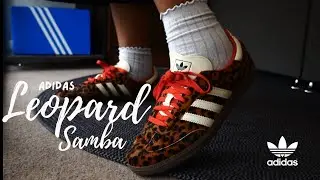 ADIDAS Samba 'Preloved Red' Leopard Review & Sizing