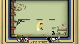 Super Smash Bros Ultimate Sora vs Mr Game and  Watch
