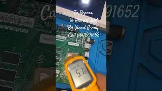 Mi Tv Processor over heating #mitvrepair #ledtvrepair