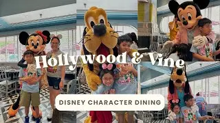 HOLLYWOOD AND VINE DISNEY CHARACTER DINING LOCATED IN HOLLYWOOD STUDIOS DISNEY WORLD