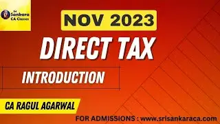 CA INTER   DIRECT TAX   NOV`23   DAY 2   DEMO