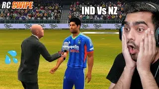 Rain! India Vs New Zealand T20-2 RC Swipe (Hardcore Dynamic AI)