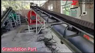 organic fertilizer granulation production line #granulator #organic #farming #fertilizermachine
