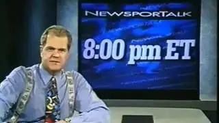 Chet Coppock NewSporTalk Smashmouth Talk Promo Fall 1996