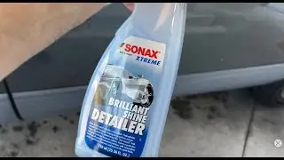SONAX Brilliant Shine Detailer-My Thoughts