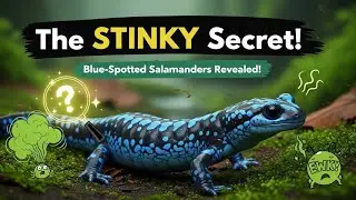 The Stinky Secret of Blue-Spotted Salamanders!