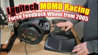 Logitech MOMO Racing [Распаковка 15-летнего гоночного руля в 2020 году]