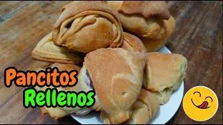 Preparé estos pancitos rellenos por primera vez y quedaron deliciosos. 🍞