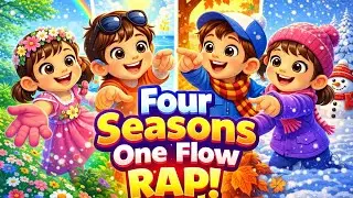 English rhyme: Four Seasons, One Flow 🌍🔥 | A Beautiful English Rap You Can&rsquo;t Mis