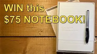 Unboxing the Information Architects Notebook! Premium Japanese Craftsmanship Giveaway!