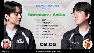 [ENG] ASL S20 Ro.4 Match 1 (Barracks vs Snow) - ASL English (StarCastTV English)