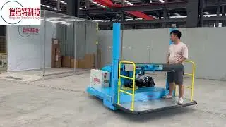 ERG Container Loading & Unloading Conveyor  #warehouseefficiency