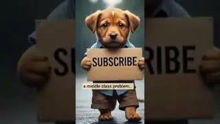 a middle class problem.. #shortsvideo #shorts #viral #aigenerated #viralvideo #tranding #aiart #dog