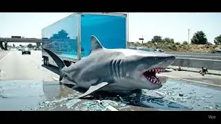 Shark on the highway-1?