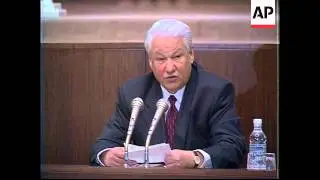 Russia - Boris Yeltsin & Bill Clinton Meet