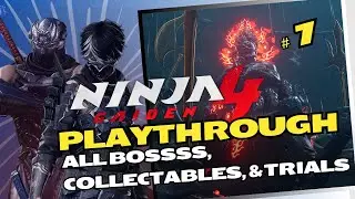Ninja Gaiden 4 | part 07 | Full Playthrough | Hack-&-Slash Mayhem (All Collectibles)