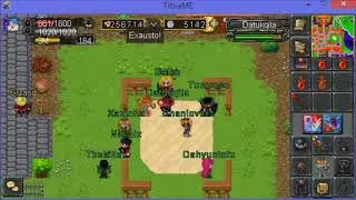 TibiaMe W32 Arena Warrior 189 e 167 Vs Wizard 164
