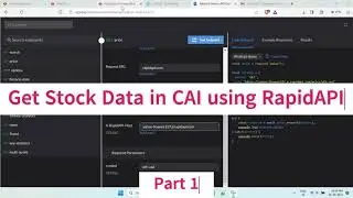 Get stock data using RapidAPI in CAI Part 1: #Informatica #IICS #CAI