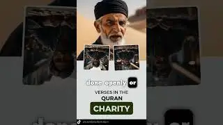 Verses in the Quran about Charity.