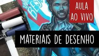 AULA AO VIVO - Materiais de desenho - Black Week DESENHOARTISTICO.NET