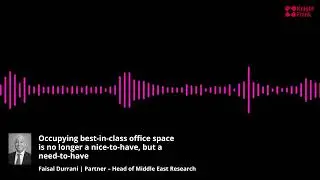 Occupying best in class office space is no longer a nice to have, but a need to have