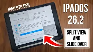 iPad OS 26.2 Slide Over | iPad 9th gen