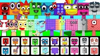 Incredibox Sprunki OC Phase 1 to Phase 2: Sprunki OC Numberblocks One to One Hundred | Animation