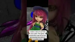 I made a doll of the MC of my favorite horror game (Lily&rsquo;s well)@pureiceblue