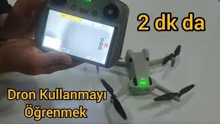 🚁2 dk Da Dron Kullanmayı &Ouml;ğrenmek 🚁/Dji mini 4 pro Nasıl Kullanılır #djimini4pro 