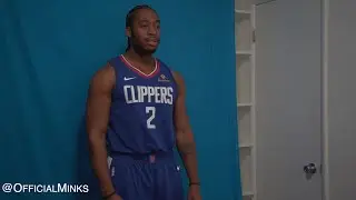 KAWHI LEONARD'S PICTURE DAY | Minks