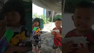 ❤️ Alma main tembak-tembakan sama dek aim #alma #shorts