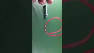 how get make the bulb glow through magnet