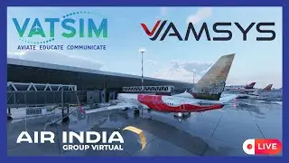 VOBL - VOML - OMDB XPlane - 12 (VATSIM/ATC) (vAMSYS: Air India Group Virtual)