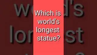 World's Longest Statue!!//#Shorts