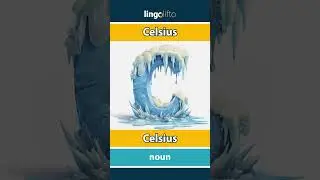 🇬🇧🇳🇴 Celsius - Celsius : learn English : la oss l&aelig;re engelsk : vocabulary builder